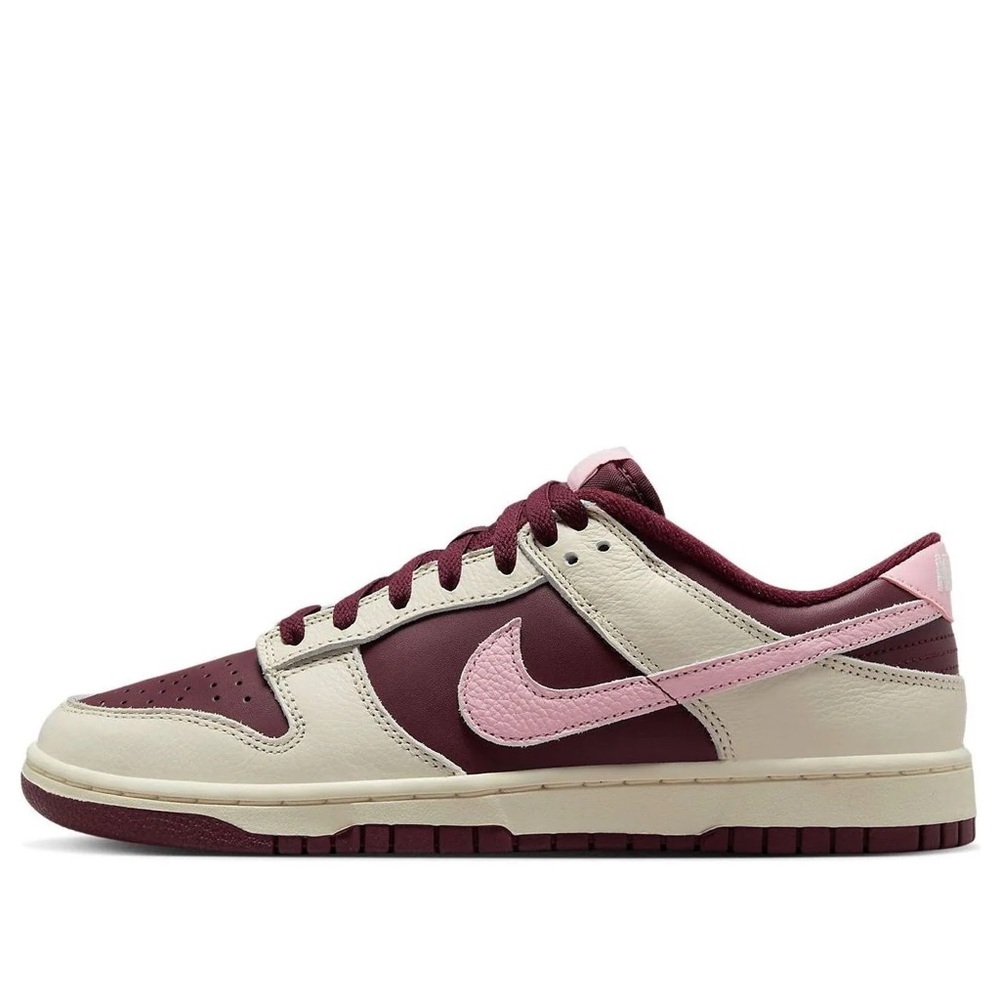 Nike Dunk Low Shoes Retro PRM Valentines Day Pink Maroon W/Box 9.5 DR9705-100